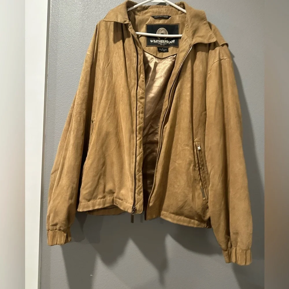 Weatherproof zip up jacket
